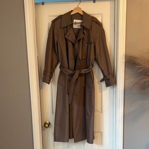 London Fog Classic Tan Trench Coat